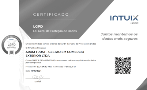Certificado LGPD - Conformidade
